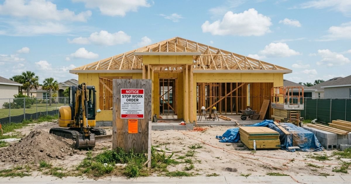 O Que Acontece se Você Construir Sem Permits na Flórida