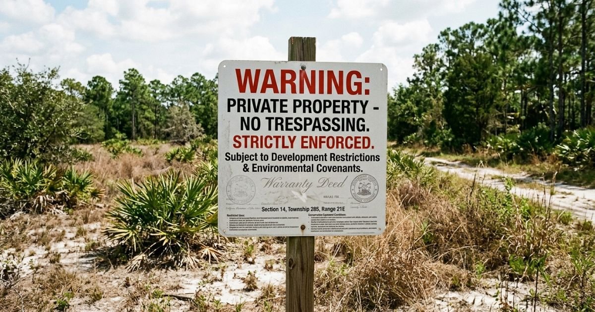 Florida Land Red Flags Buyers Should Never Ignore