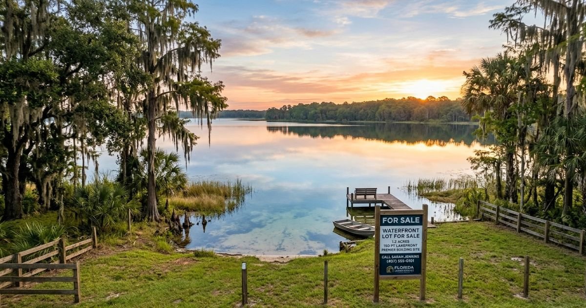 Waterfront Land in Florida: Why It Commands Premium Prices and How to Buy