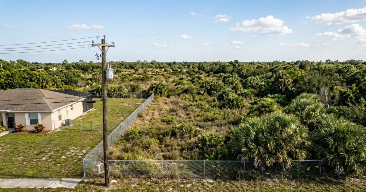 Utility Access and Florida Land: How Infrastructure Shapes What Your Lot Is Actually Worth